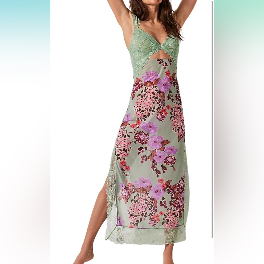 Lace Maxi Dress.